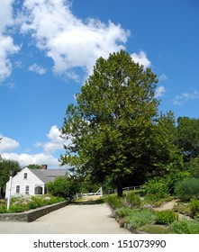 A House At Old Sturbridge Village, Massachusetts