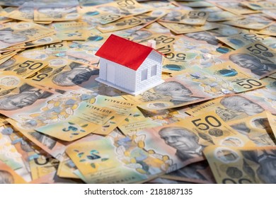 A House On Australian Dollar Bills