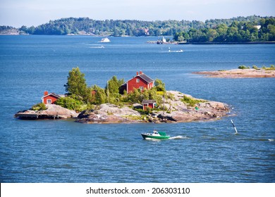 House On Island Baltic Sea Helsinki Stock Photo (Edit Now) 206303110