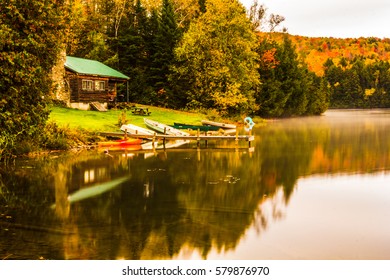 Cabin In The Fall Stock Photos Images Photography Shutterstock