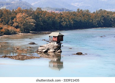 House On Rock Drina River Landscape