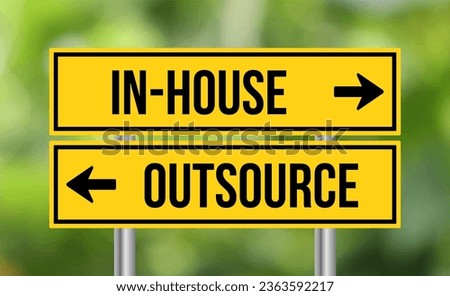 Similar – Image, Stock Photo Outsourced Signs Road sign