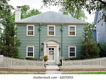 House With Picket Fence