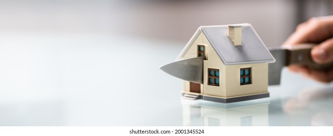 House Property Divided. Divorce And Estate Separation