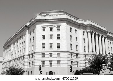 House Of Representatives In Washington DC, Capital City Of The United States. Longworth House Office Building.