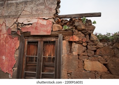 House In Ruins In San Mateo. Gran Canaria. Canary Islands. Spain.