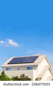 A house with solar panels on the roof.
Environmentally ecology concept. - Shutterstock ID 2186975033