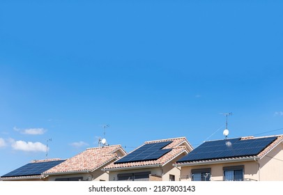 A house with solar panels on the roof.
Environmentally ecology concept. - Shutterstock ID 2187803143