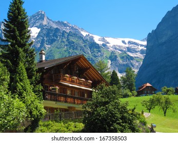 House in the Swiss Alps