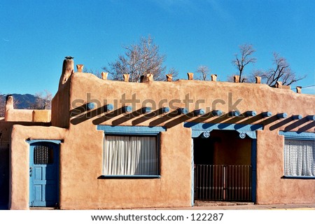 House in Taos, New Mexico