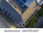 House of Terror museum in Budapest, Hungary, Andrassy street