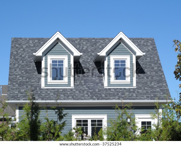House Two Dormers Stock Photo Edit Now 37525234