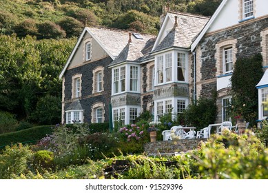 House In The Village Of Port Isaac In Cornwall