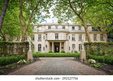 House Of The Wannsee Conference In Berlin, Germany 