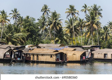 Houseboats, Cochin, India