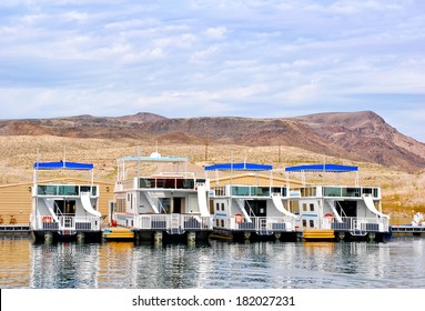 Houseboats At Lake Mead