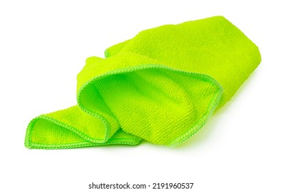 Household Cleaning Wipe Isolated On White Background