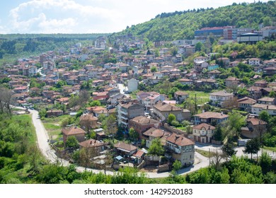 Houses and architecture view in Veliko Tarnovo, Bulgaria.