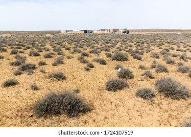 Houses In Karakum Desert In Turkmenistan