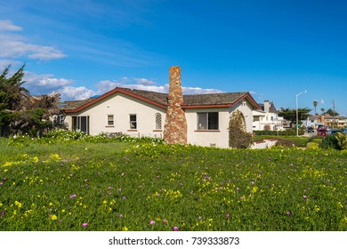 Houses In Santa Cruz, California, USA