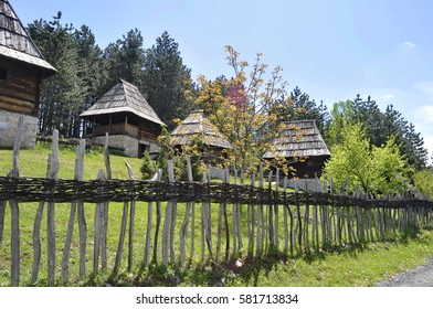 Houses Sirogojno Ethno Village Openair Museum Stock Photo (Edit Now ...