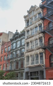 Houses in the Streets of SoHo New York