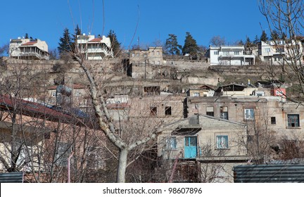 houses tablakaya talas kayseri stock photo edit now 98607896