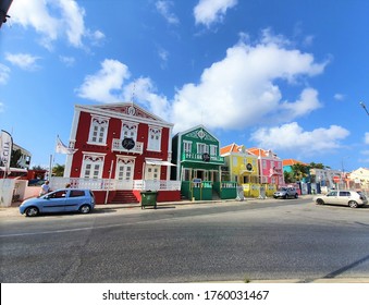 Houses In Willemstad, Curaçao, Antilles