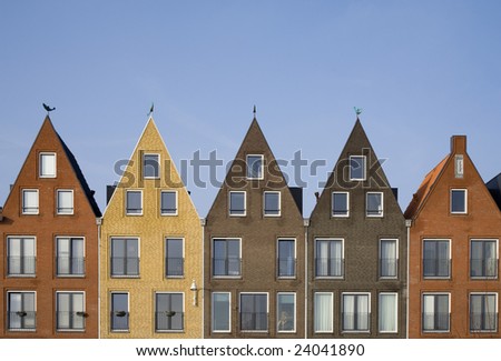 Similar – Beautiful Architecture Of Dutch Houses In Amsterdam