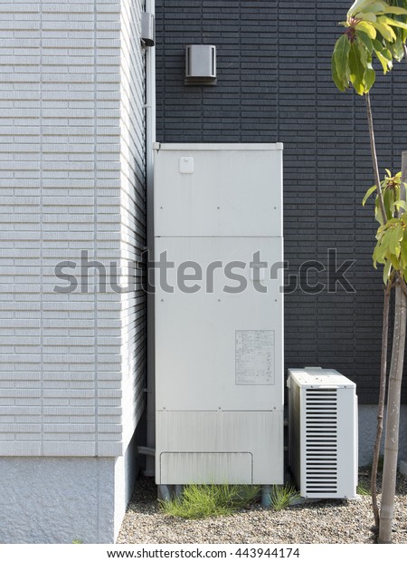 Housing Equipment Electric Water Heater Water Stock Photo Edit