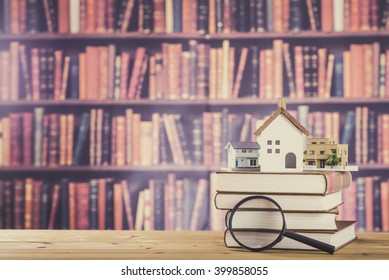 Housing and knowledge - Shutterstock ID 399858055