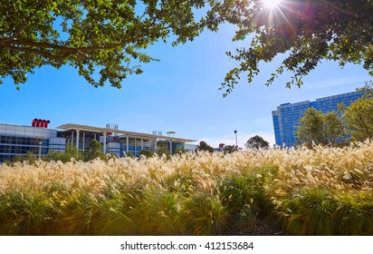 Houston Discovery Green Park In Downtown Texas