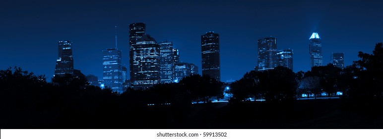 Houston At Night