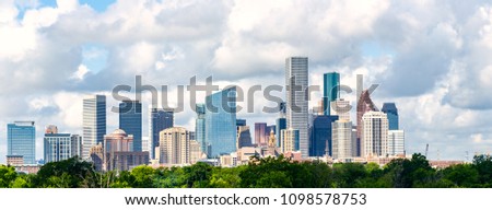 Houston, skyline cityscape 