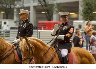 Houston, Texas - 2/23/2019: The Rodeo Parade