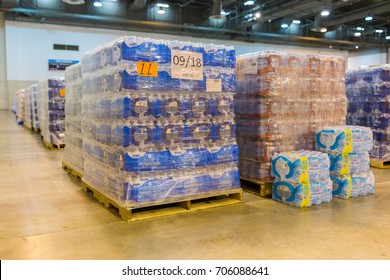 Houston, Texas, August 30, 2017: Another Shelter Opens At NRG Center As Refugees Seek Safety In Houston. The Shelter Is Fully Staffed With Trained Support Workers, Stocked With Supplies