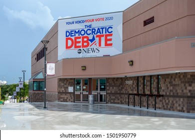 Houston, Texas - September 11, 2019: Health And Physical Education Arena At The Texas Southern University. TSU Will Host The Third Democtratic Primary Debate In September 2019