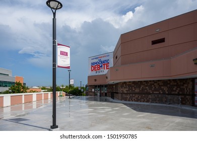 Houston, Texas - September 11, 2019: Health And Physical Education Arena At The Texas Southern University. TSU Will Host The Third Democtratic Primary Debate In September 2019