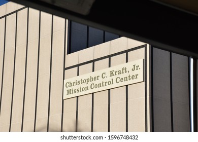 HOUSTON, TEXAS/United States- December 22, 2019 - Historic Christopher C. Kraft Jr. Mission Control Center At The Lyndon B. Johnson Space Center, National Aeronautics And Space Administration (NASA)