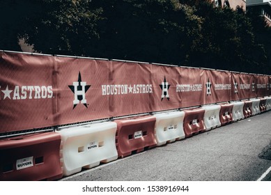 Houston, Texas/USA - October 15 2019: Minute Maid Park, Home Of The Houston Astros.