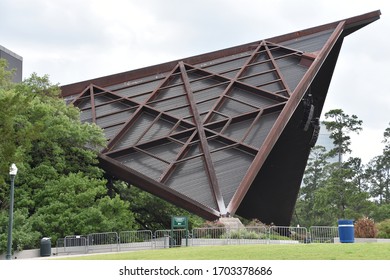 HOUSTON, TX – APR 18: Miller Outdoor Theater At Hermann Park In Houston, Texas, As Seen On Apr 18, 2019. It Is An Outdoor Theater For The Performing Arts.