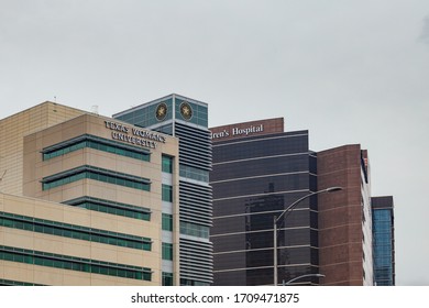 Houston TX/USA - April 17, 2020: Texas Woman's University Institute Of Health Science At The Houston Medical Center
