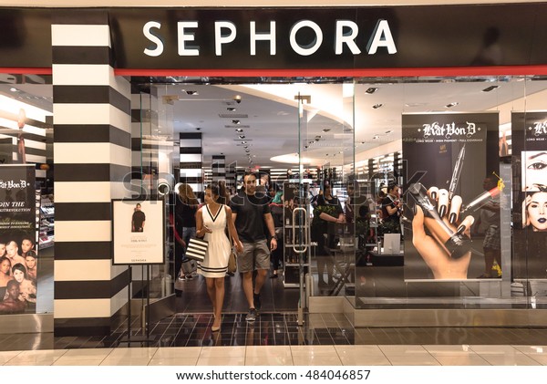 Houston Usaug 27 2016entrance Sephora Store Stock Photo