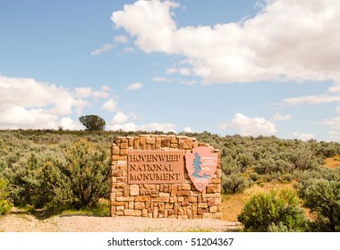 Hovenweep National Monument Sign