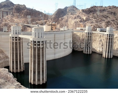 Hover Dam in Las Vegas, Nevada, USA
