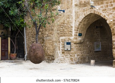 Hovering Orange Tree In Jaffa