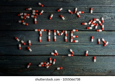 How To Get More Time. Pills Addiction Concept