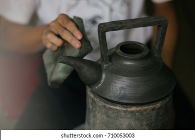 How To Make Earthenware, A Man Producing A Tea Pot Called Earthenware