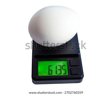How many grams does an egg weigh?