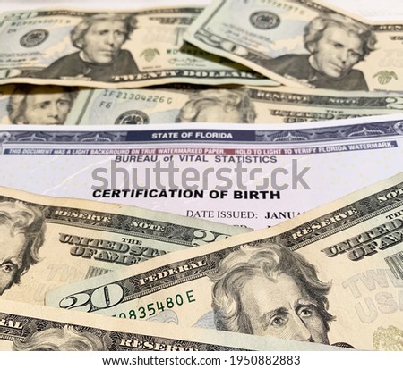 How much does birth certificate cost?